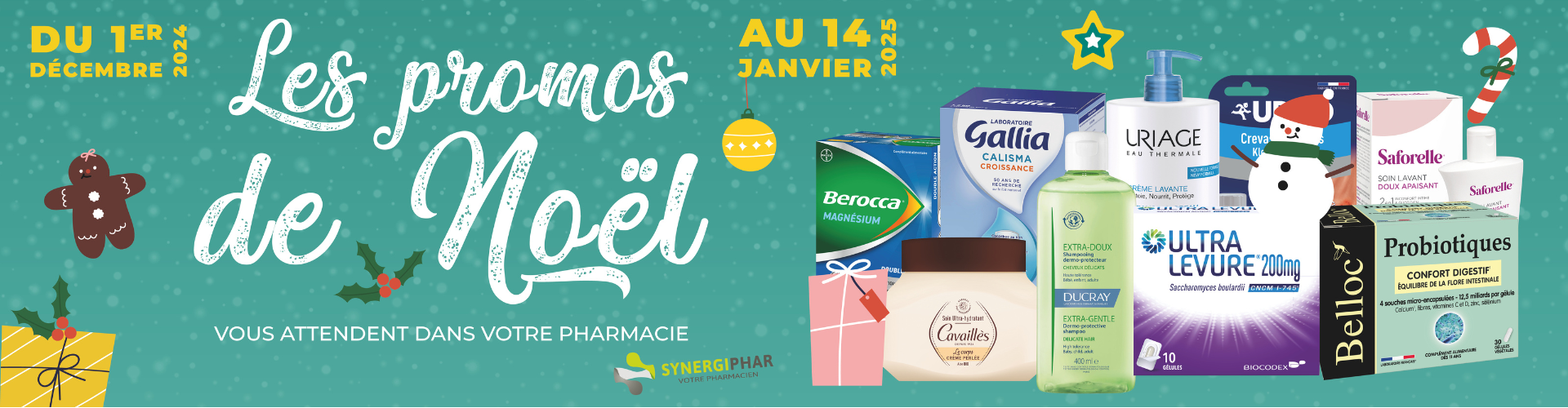 Promotions produits en pharmacie d'octobre à novembre